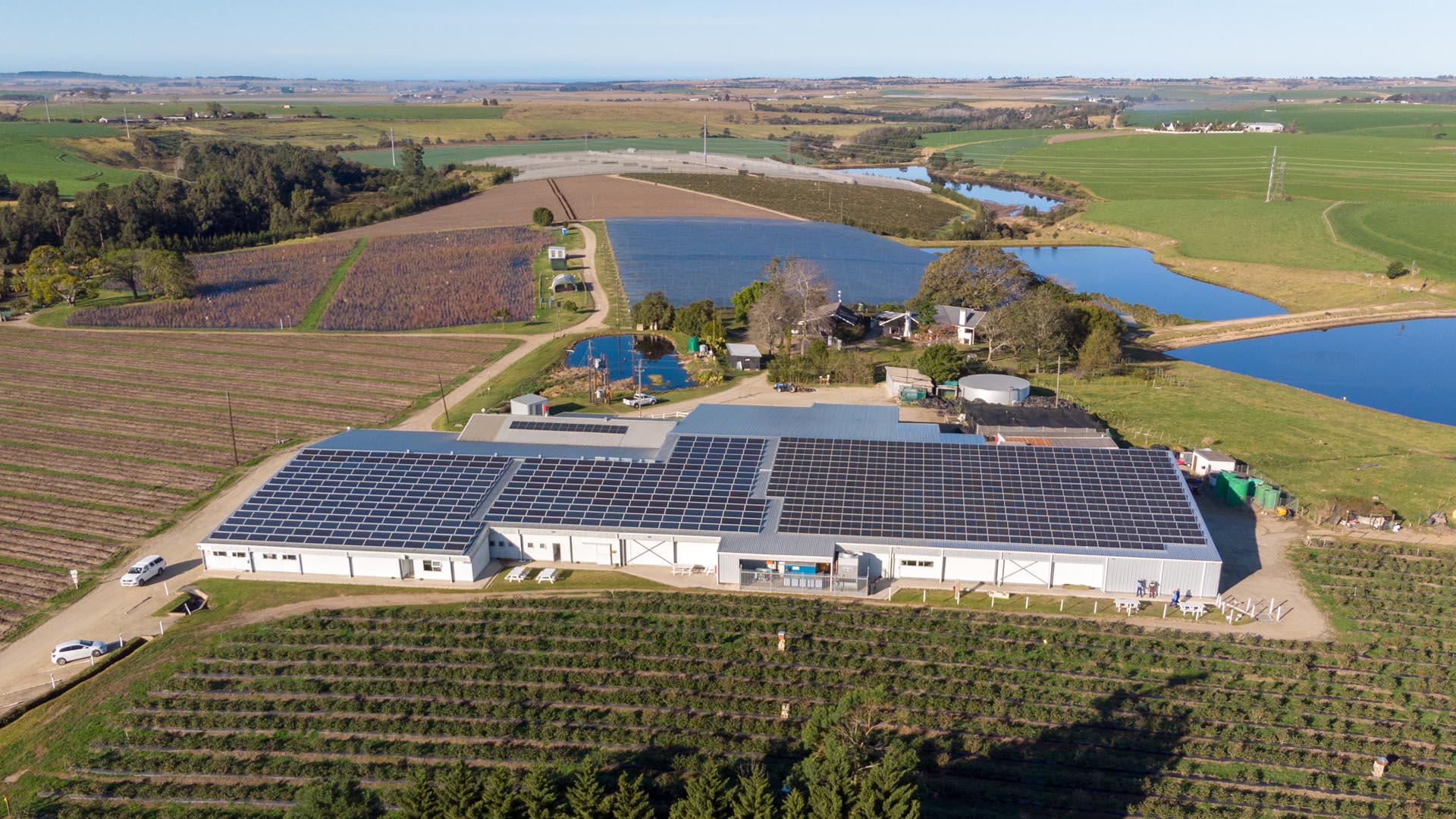 Commercial Solar Power Installation for the Inverroche Distillery in Still Bay