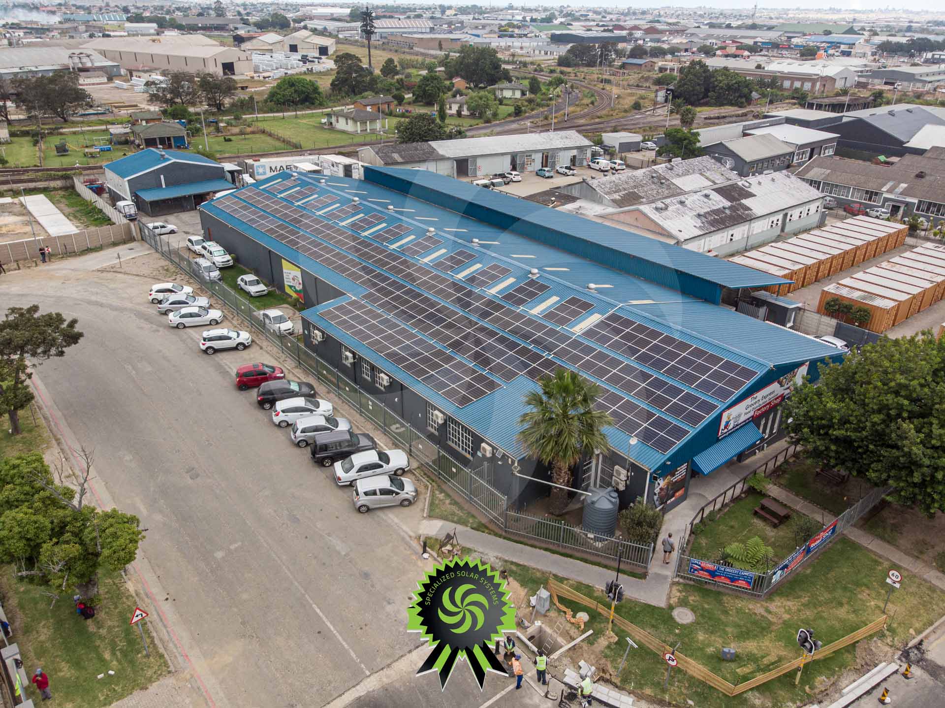 Commercial Solar Power Installation for the Inverroche Distillery in Still Bay