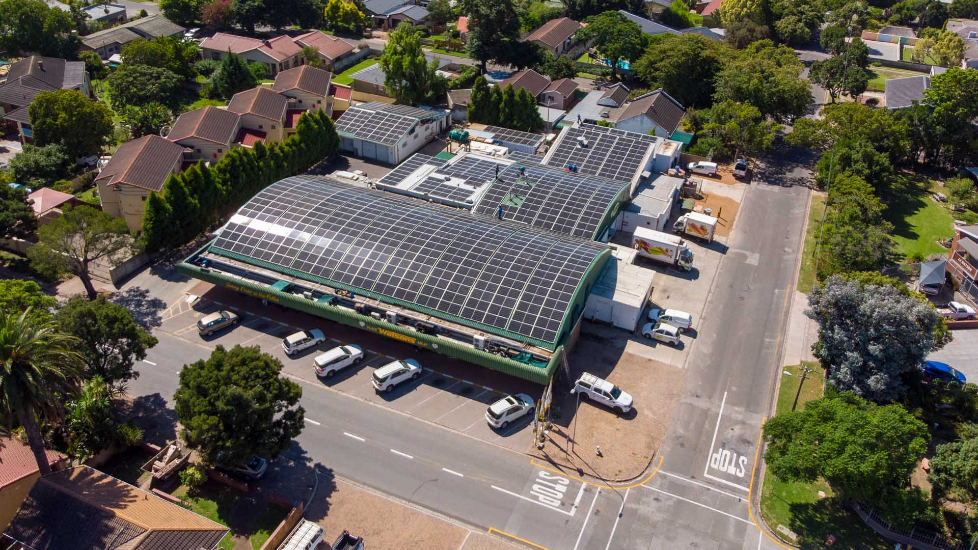 Watsons Baconaries solar energy installation