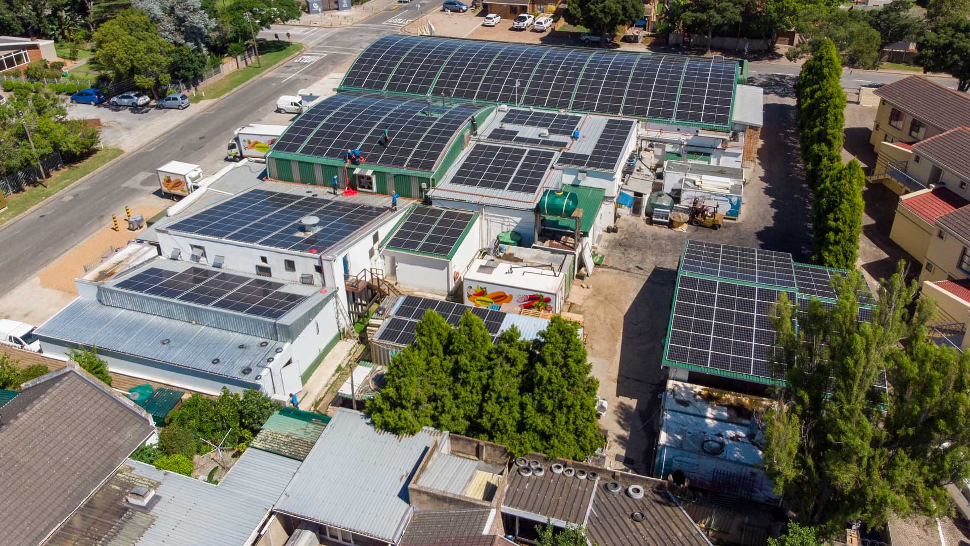 Watsons Baconaries solar energy installation